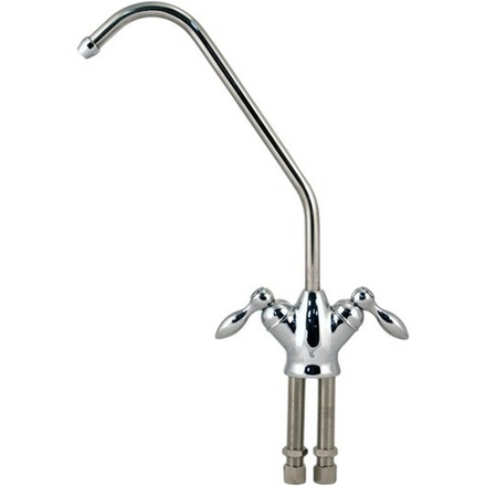 Кран DF015AA2-HC (кран с двумя выходами для подведения чистой воды (с вентилем "капелька"), R