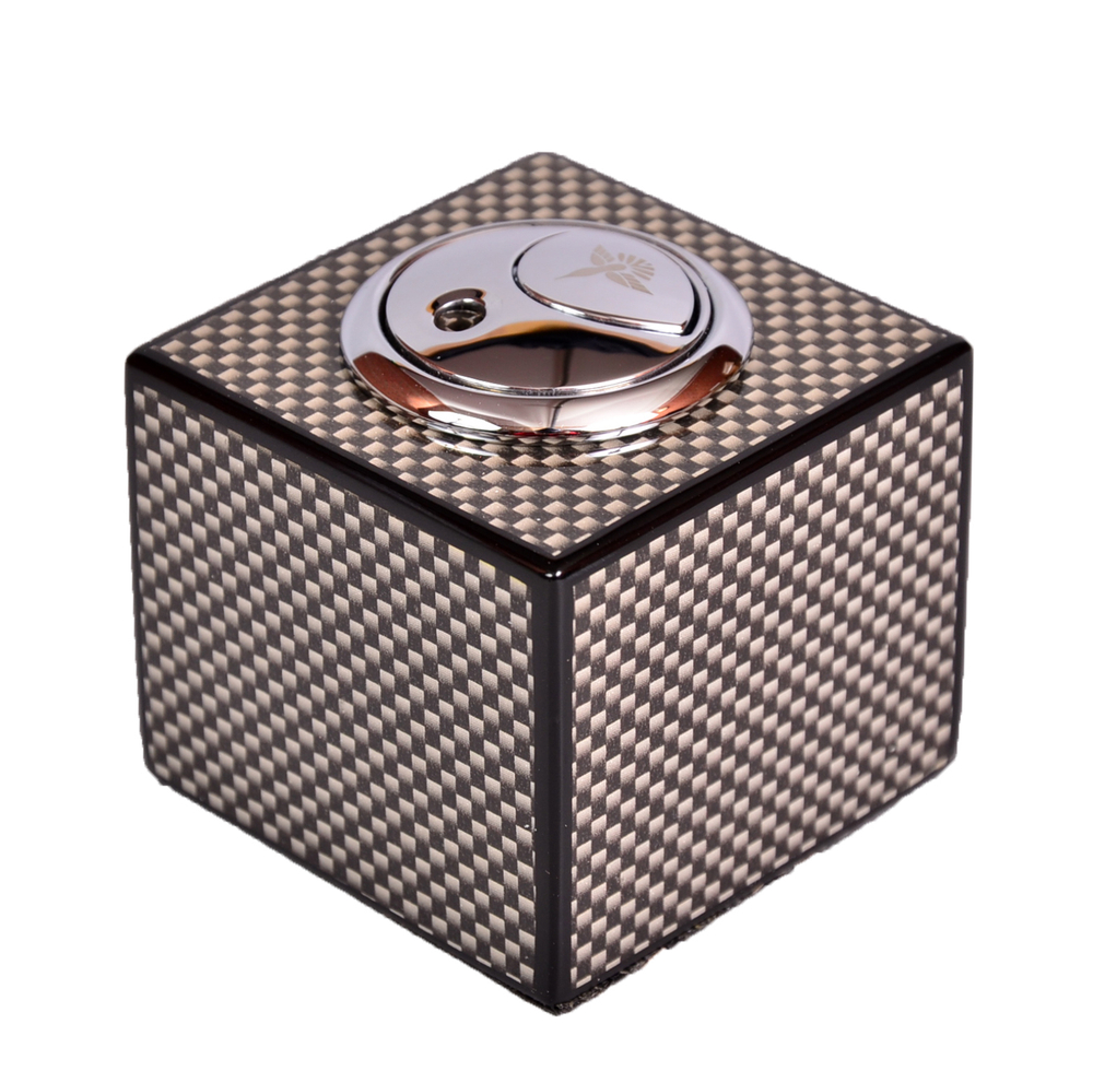 Зажигалка настольная Lubinski «Колибри», Карбон WZT93