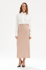 4945 Юбка женская (капучино)