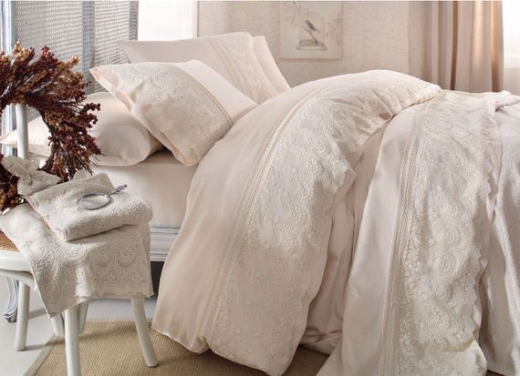 Постельное белье Gelin Home  SAL шампань евро