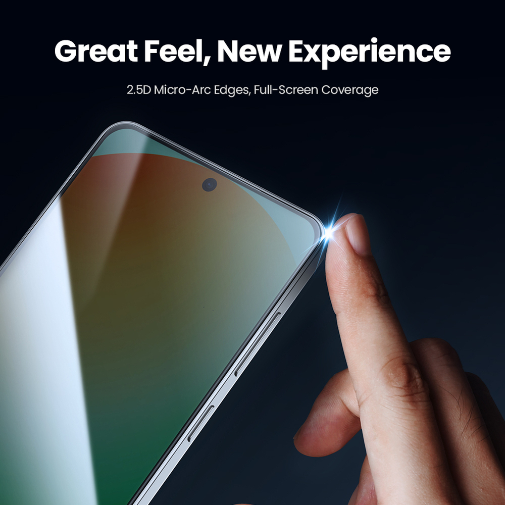 Стекло "Антишпион" от Nillkin для смартфона Samsung Galaxy S25 Edge, серия Guardian Privacy Tempered Glass Screen Proetector