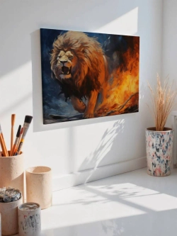 Картина на стену 40 X 50 Лев