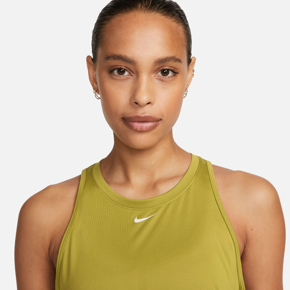 Женская теннисная майка Nike Dri-Fit One STD Tank Top Women - Olive
