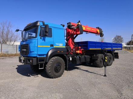 Бортовой автомобиль УРАЛ с КМУ ИТ-150