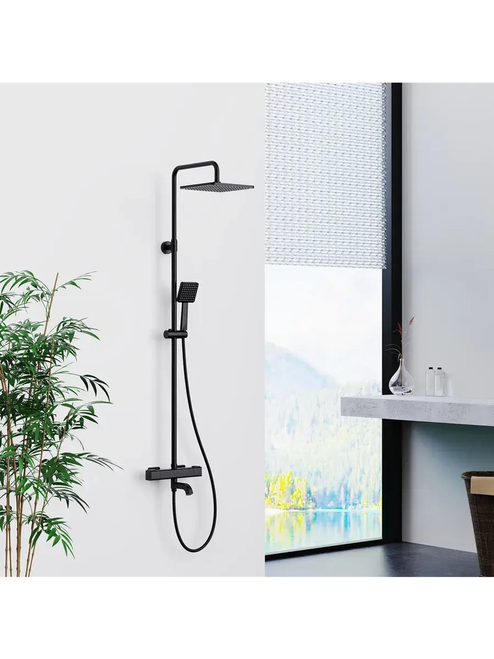 Душевая система с термостатом GAPPO G2491-6