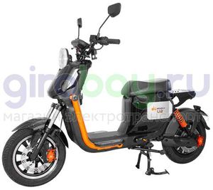 Электроскутер WENBOX U2 1500W (60V/30Ah) - Чёрный фото №1