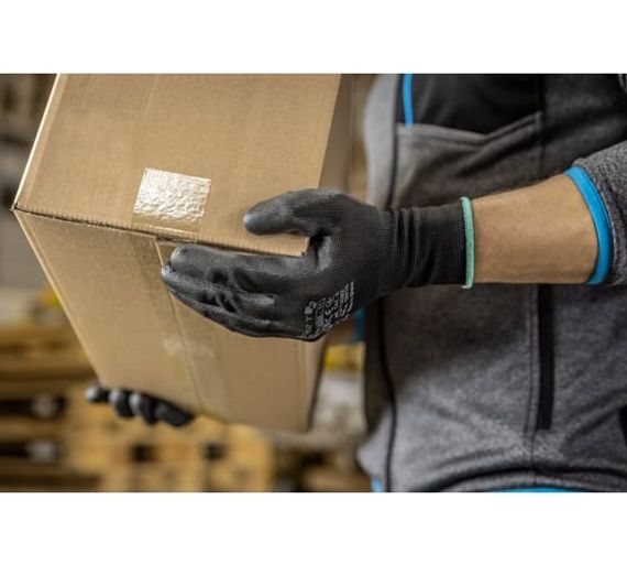 Перчатки рабочие с полиуретановым покрытием JAGST Högert (12 пар), арт. HT5K757