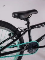 Велосипед BMX Tech Team Fox 20" 2023 черно-бирюзовый
