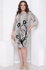 Платье "Образец обаяния" (беж) П8490 LT Collection
