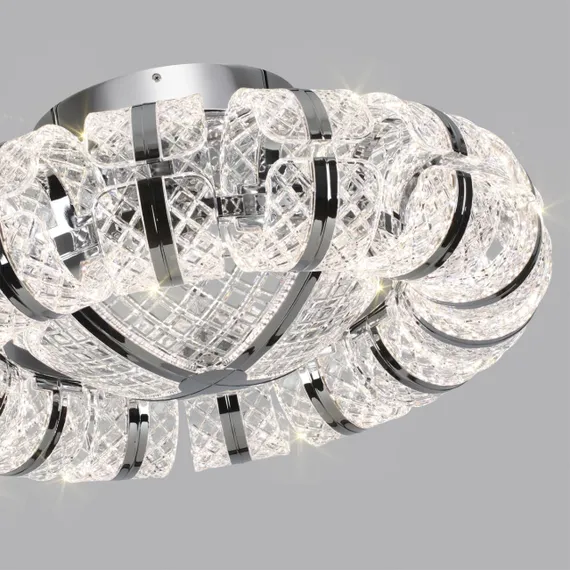 5029/104CL L-VISION ODL24 000 хром/металл/акрил Люстра потолочная LED 104W 5935лм MIRAGE