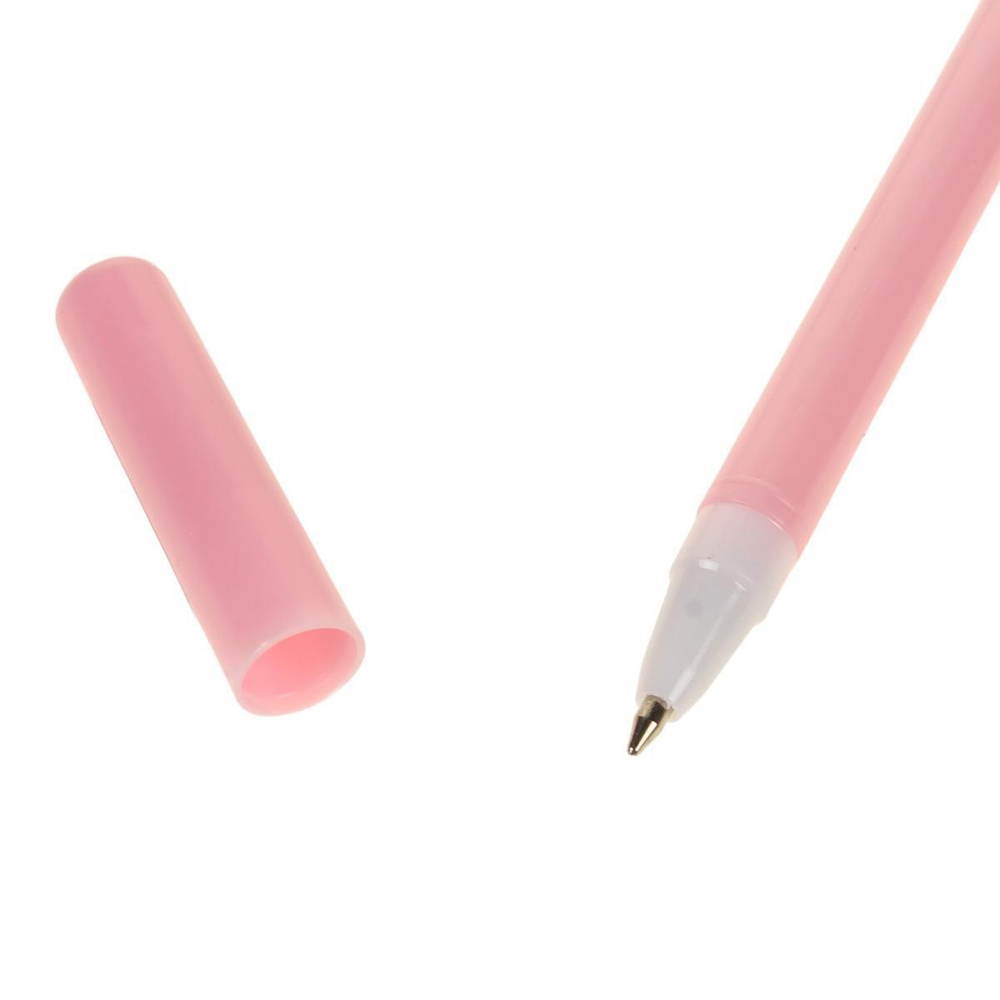 Ручка шарик. 0.7мм. "Лапки" синяя, смен.стержень 125мм, цветн.корп, 4 диз. в ассорт. (Mazari)