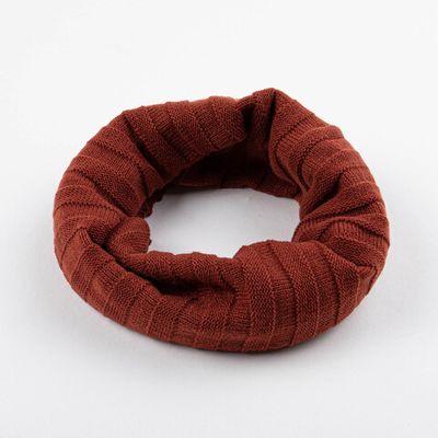 Blend yarn snood - Terracotta