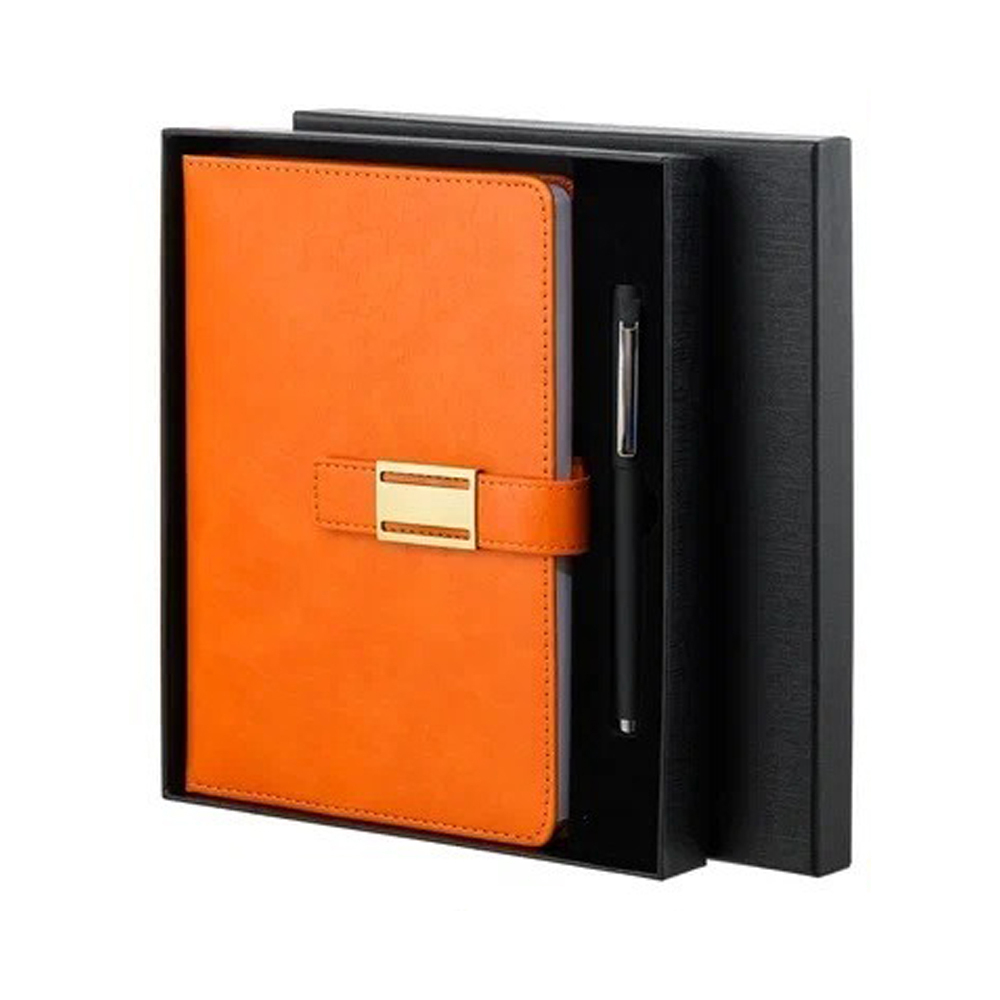 Ежедневник Basir, с ручкой, формат А5, материал-кожезаменитель, 140 листов, размер 14,5*21 см