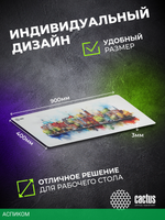 Коврик для мыши Cactus Amsterdam (CS-MP-PRO12XXL)