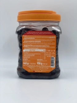 Турецкие черные маслины MARMARABIRLIK,натуральны оливки, 3XS