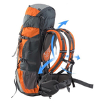 Рюкзак Naturehike NH70B070-B 70 л, артикул NH70B070-B, цвет Оранжевый