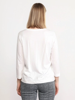 Лонгслив из хлопка и модала