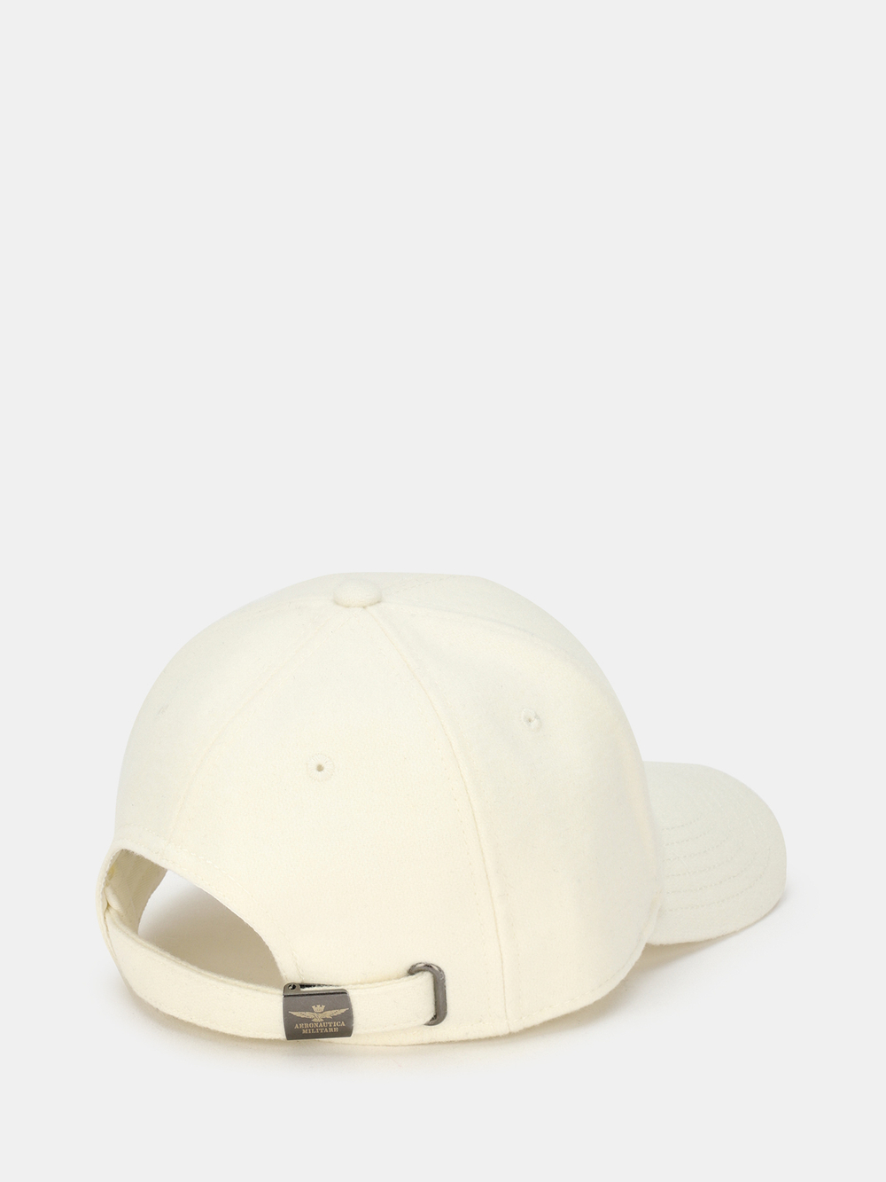 Кепка AERONAUTICA 1145 белый лого малиновым