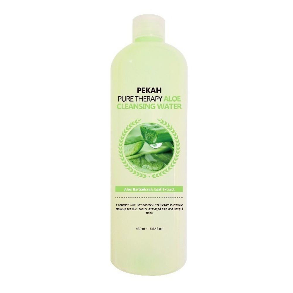 Очищающая вода с экстрактом алоэ Pekah Pure Therapy Aloe Cleansing Water 500мл