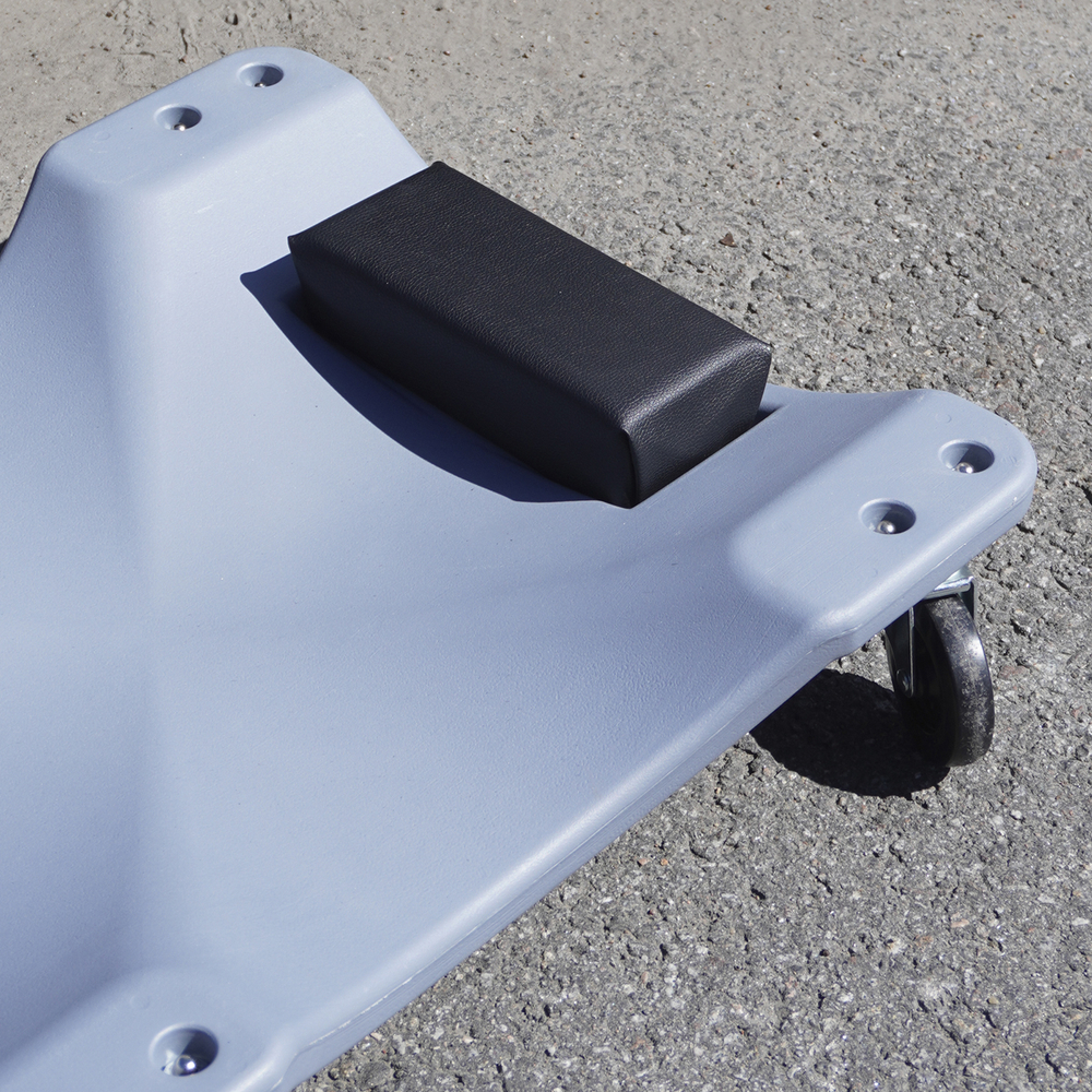 OPT-40130G Лежак ремонтный, подкатной, пластиковый, серый