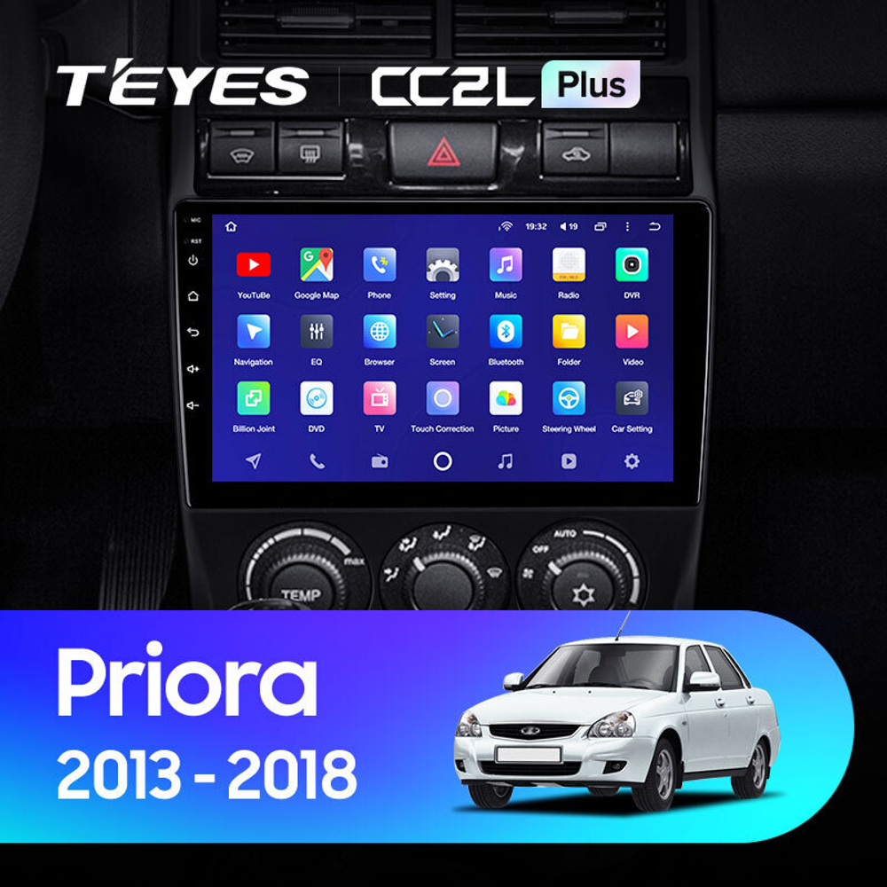 Teyes CC2L Plus 9" для LADA Priora 2013-2018