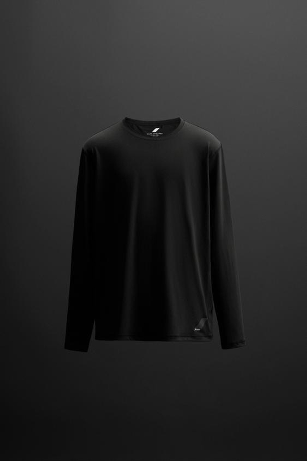 ZARA БАЗОВАЯ СПОРТИВНАЯ ФУТБОЛКА, ЧЕРНЫЙ