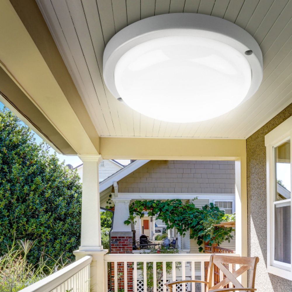 Светильник ЖКХ светодиодный ЭРА SPB-201-0-65K-012 IP65 12Вт 1140Лм 6500К D155 КРУГ