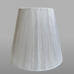 абажур органза клипса белый