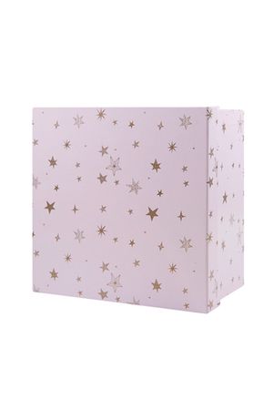Коробка квадратная "Stars" 17,5*17,5*10