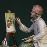 Фарфоровая мануфактура Capodimonte «Живописец»