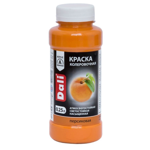 Краска-колер  DALI персиковый  0,25л (Рогнеда)