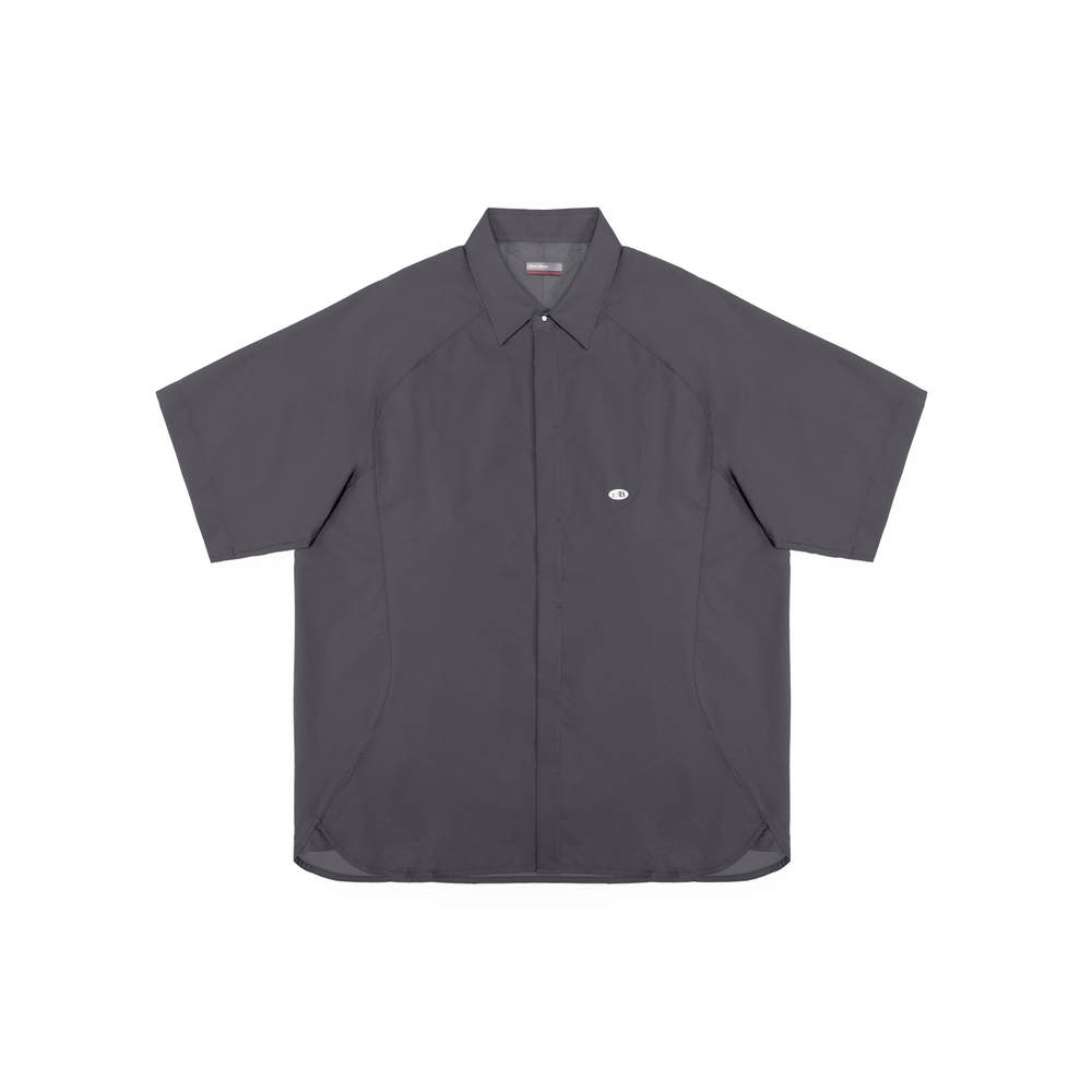 Рубашка Blue Monte Lightweight and Breathable Short-Sleeved Shirt "Usnea Green”Cliff Gray"