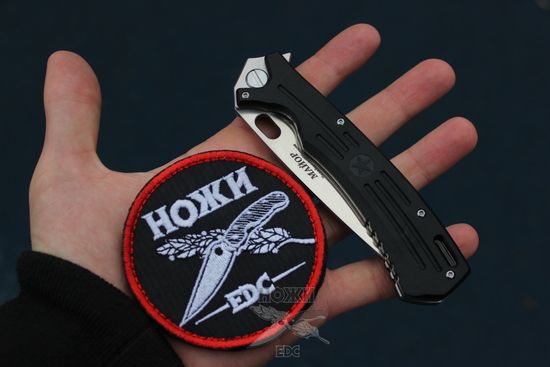 Складной нож НОКС МАЙОР (328-100406) Сталь D2 c клинком из стали D2, рукоять G10