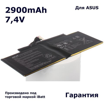 Аккумулятор iBatt 2900mAh, для Transformer Pad TF300TG 32GB 3G Blue 32Gb dock TF300T 16Gb Eee TF300 10.1