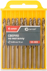 Сверло по металлу Cutop EXPERT, 5х86 мм (10 шт) 53-483