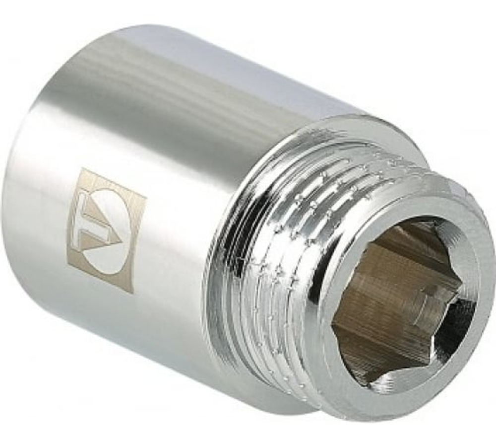 Удлинитель хром 1" ВН 25мм VALTEC
