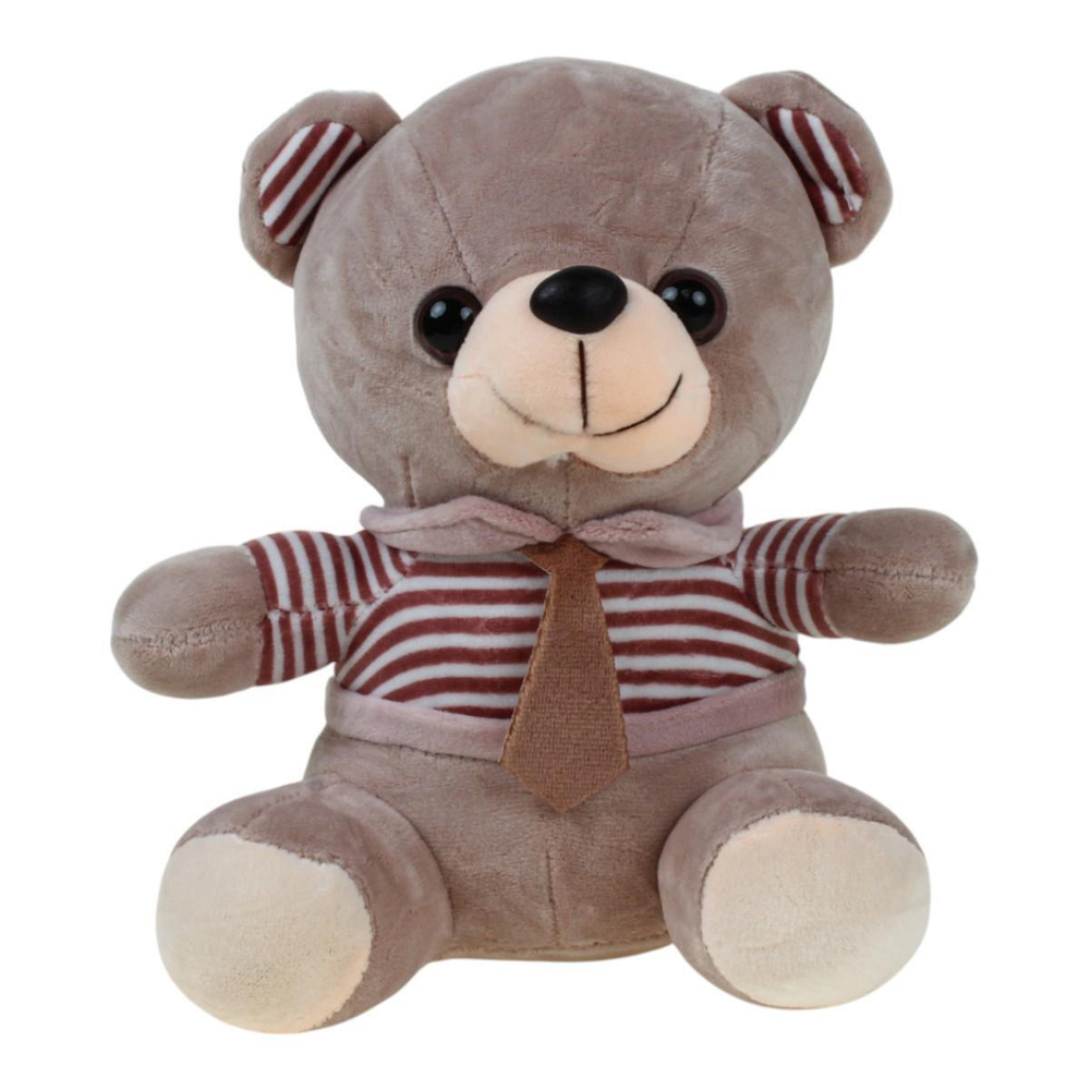 Медведь в кофте с галстуком 13х21х13см. (Hand)