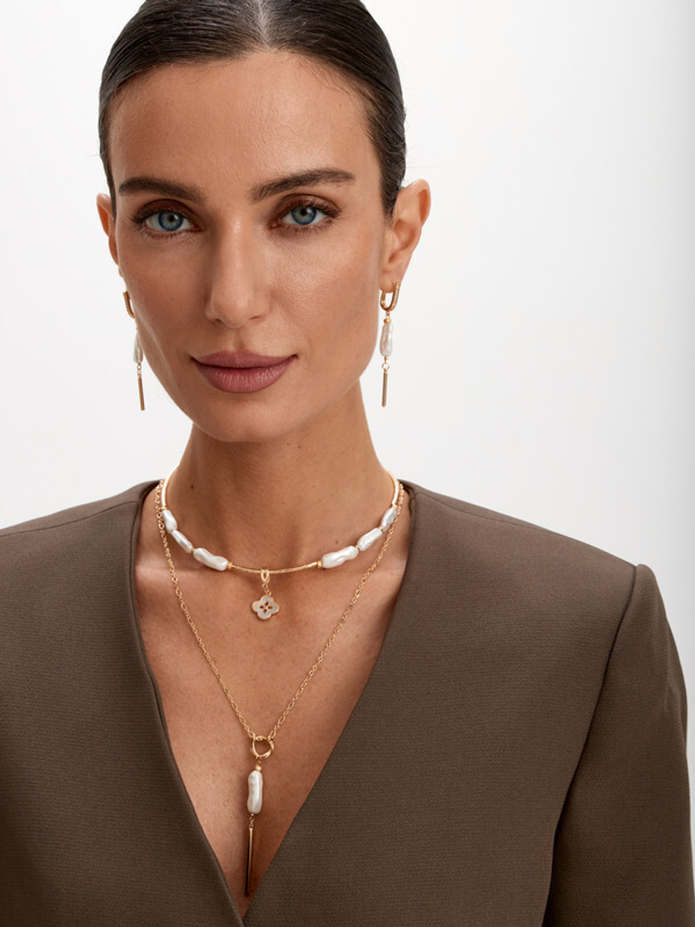 91003278 Колье Selena Pearls