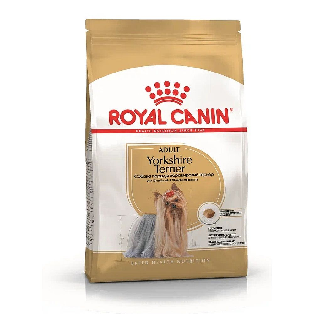 Сухой корм Royal Canin Yorkshire Terrier Adult для взрослых собак породы Йоркширский Терьер, Пакет 500 г