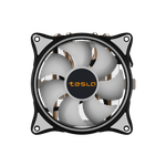 Кулер для CPU TESLA 1040RGB, 1х120мм, 1600rpm, 3-pin, Al+Cu, серебристый-черный-белый/RGB, 51.3CFM, 25.1дБ, 4-PIPE(прямой контакт), TDP 155Вт, INTEL 1700/1200/115x/775/1366, AMD AM5/AM4/AM3(+)/AM2(+)/FM2(+)/FM1/754/940/939 (TSL-1040-RGB)