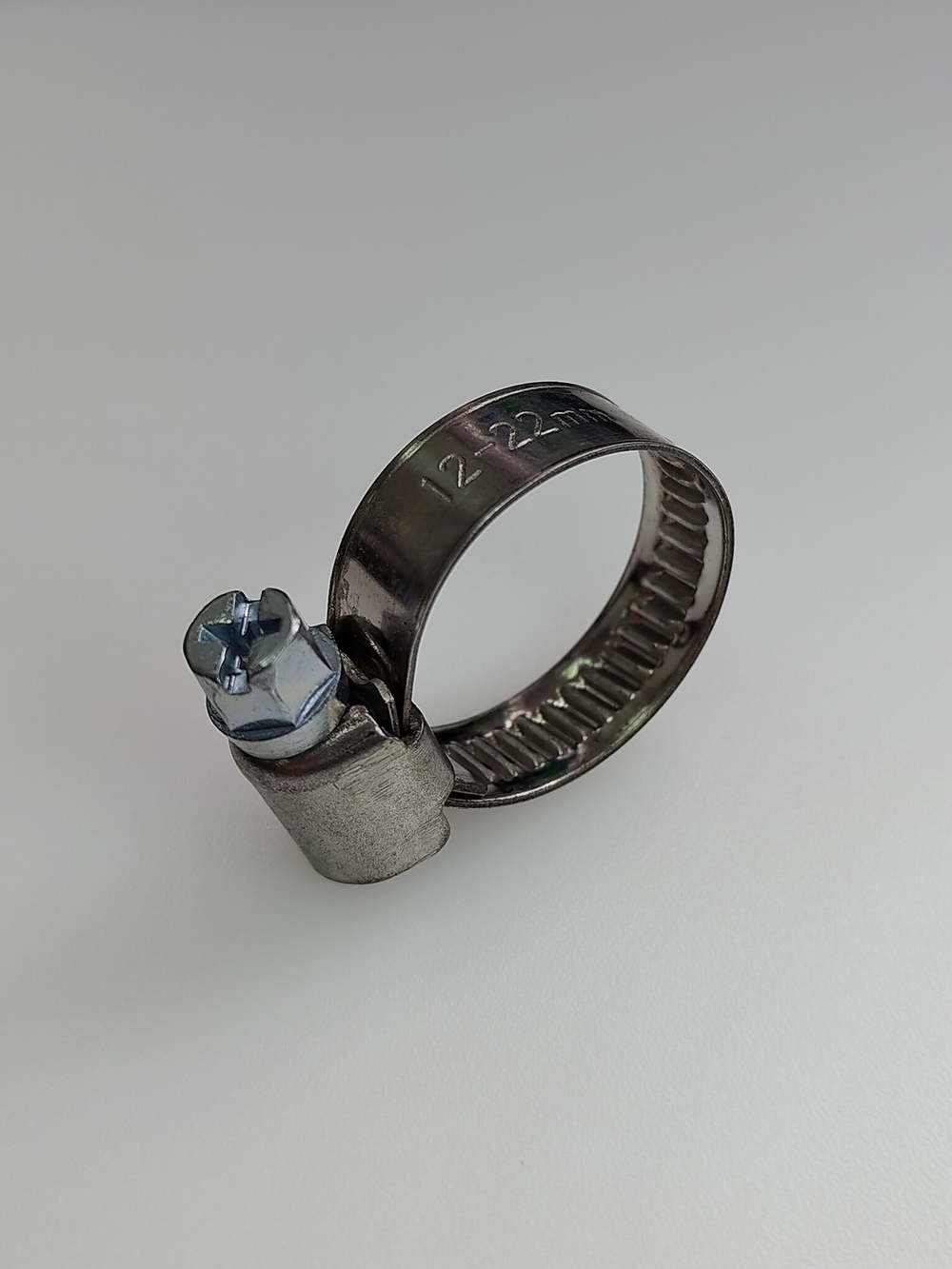 Хомут червячный 12-22 W2 нерж. (5 шт)