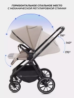 Коляска детская RANT "MOSS" RA323 Coffee