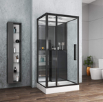 Душевая кабина Grossman Style GR266 (90x100x215) дверь распашная,5 мест