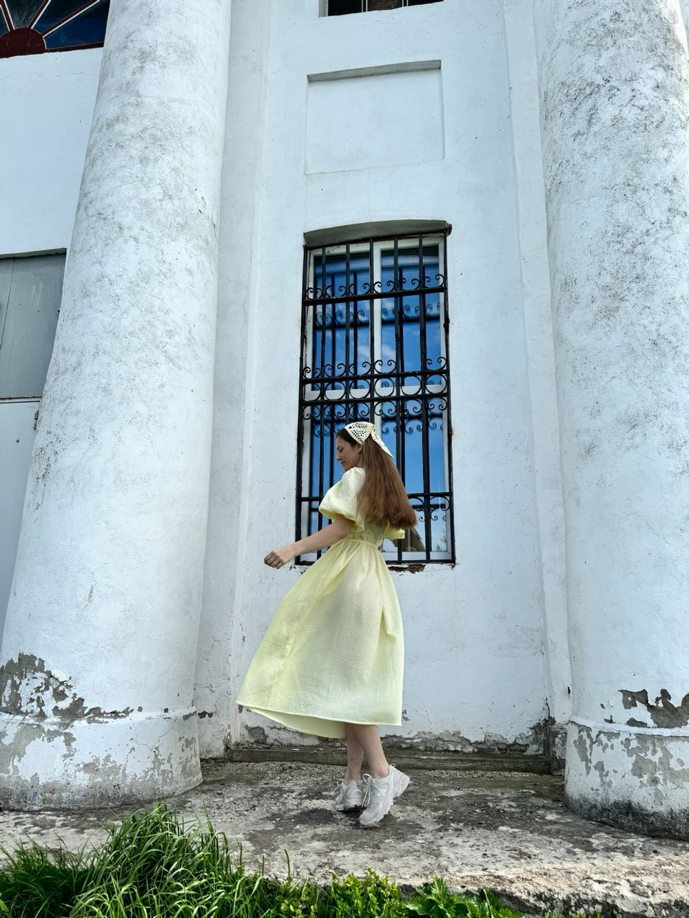 Платье Джульетта для беременных и кормящих, Сливочное масло