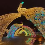 Световая новогодняя арка "Жар-Птица"