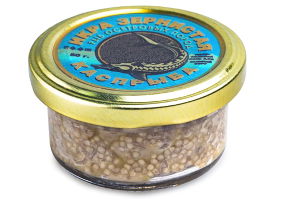Икра черная народная "Альбинос", 50г