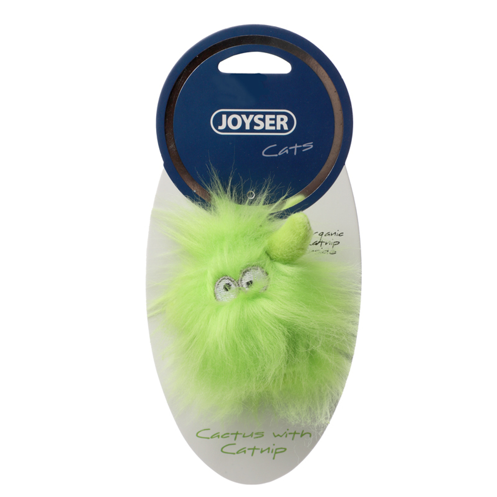 Игрушка для кошек JOYSER Cat Teaser Зеленый  монстр с кошачьей мятой, 6 см