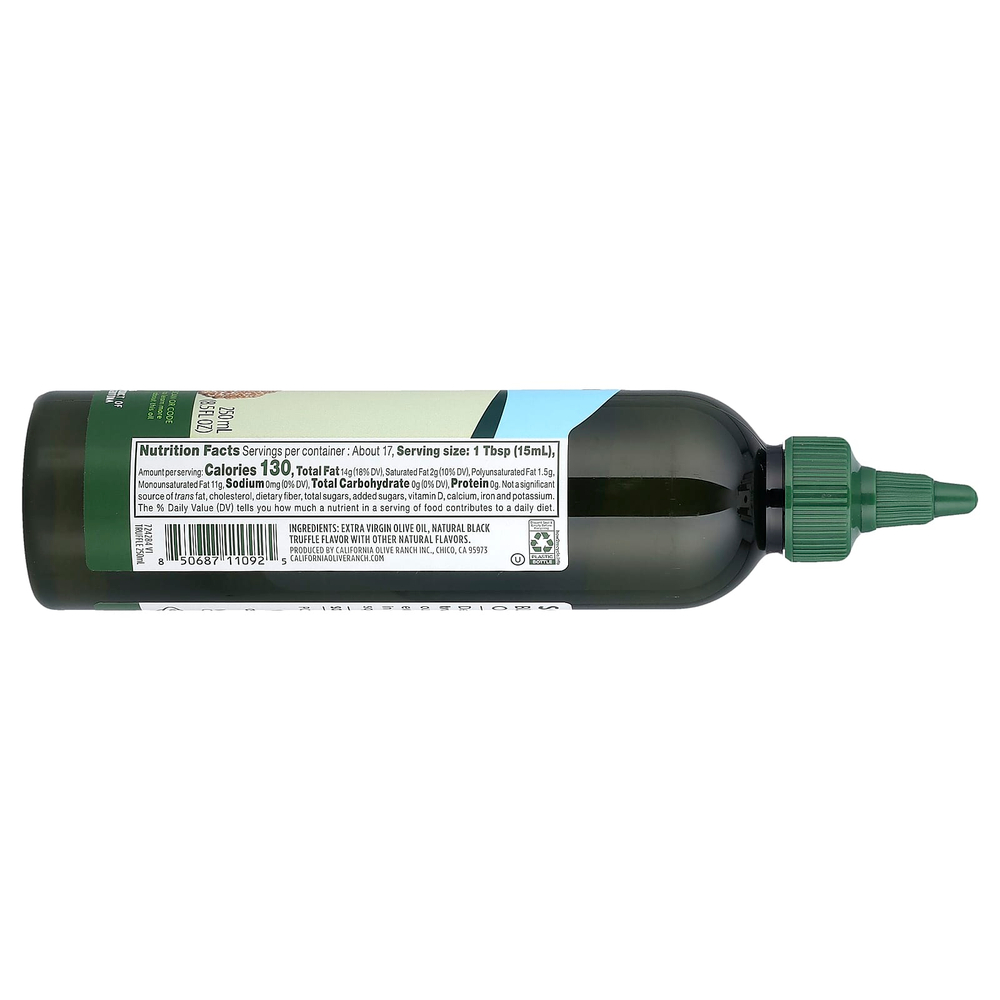 California Olive Ranch, Оливковое масло холодного отжима, черный трюфель, 250 мл (8,5 жидк. Унции)