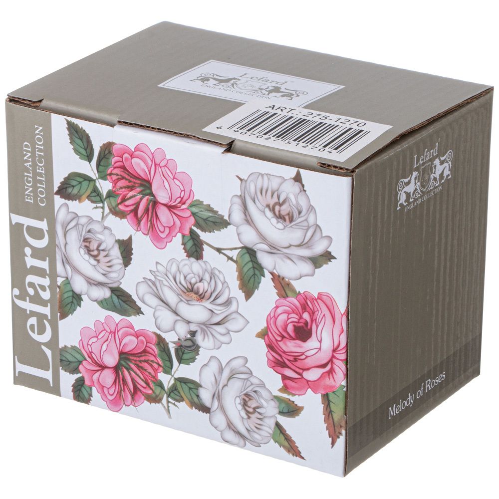 КРУЖКА LEFARD "MELODY OF ROSES" 400 МЛ (КОР=48ШТ.)