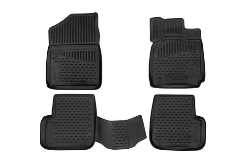 Коврики 3D в салон для TOYOTA Probox (I), 2002-2014, правый руль универсал, 4шт. (полиуретан)  AFM3D02264210